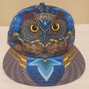 Grassroot California Owl Hat Limited Edition Phil Lewis Art